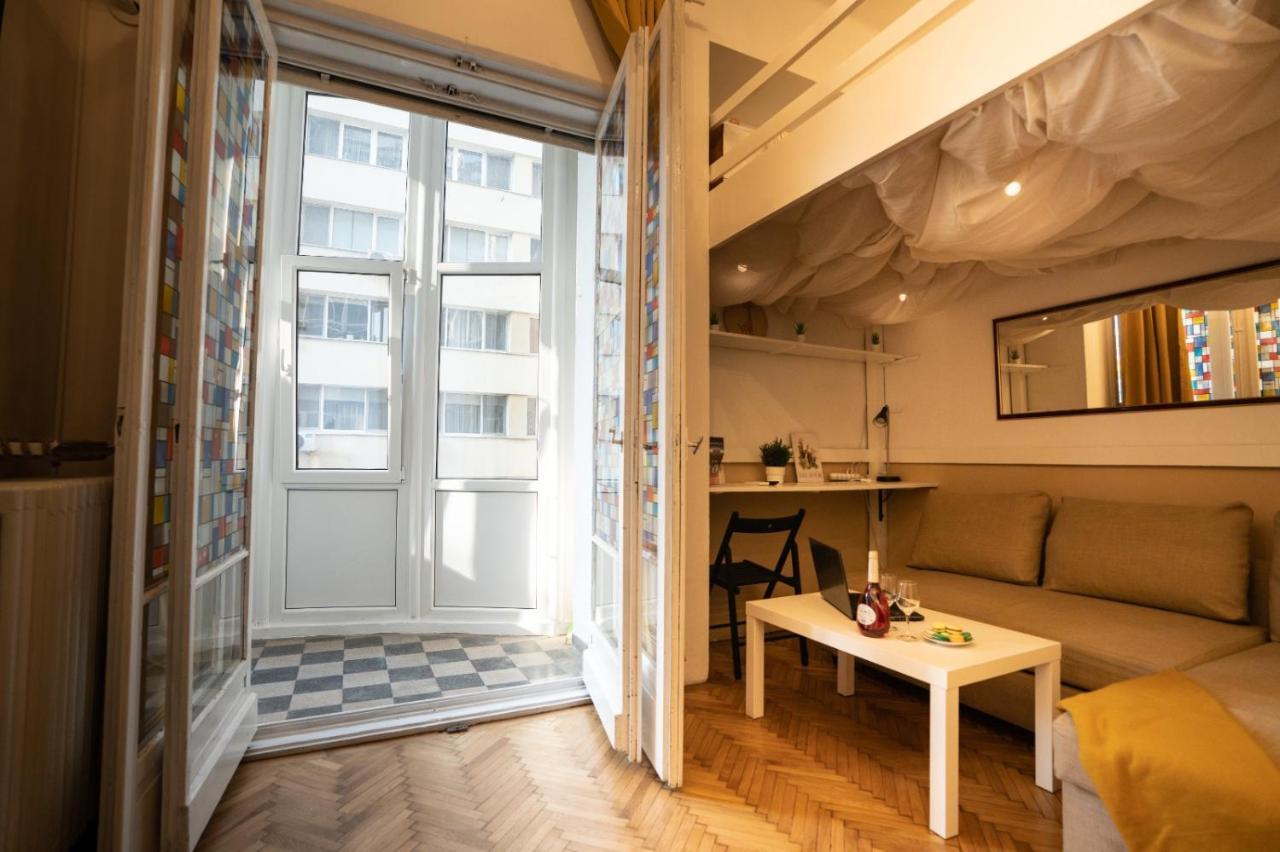 Cozy Studio Cismigiu Garden Appartement Boekarest Buitenkant foto